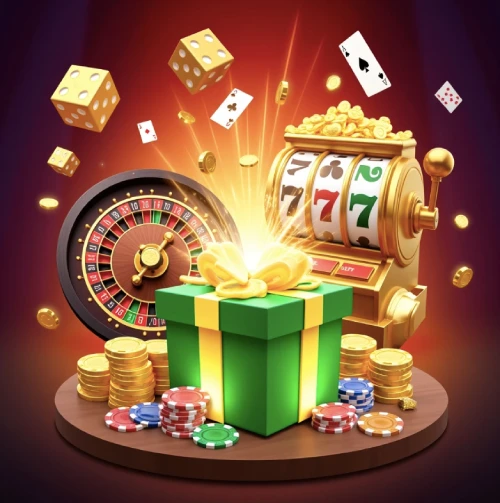 Slots, dice, roulette and gifts